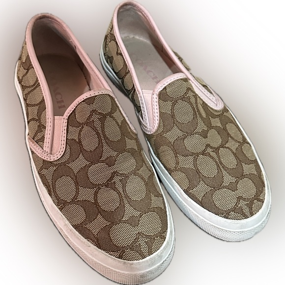 Chrissy coach athletic slip ons, size 7.5 - Picture 1 of 4